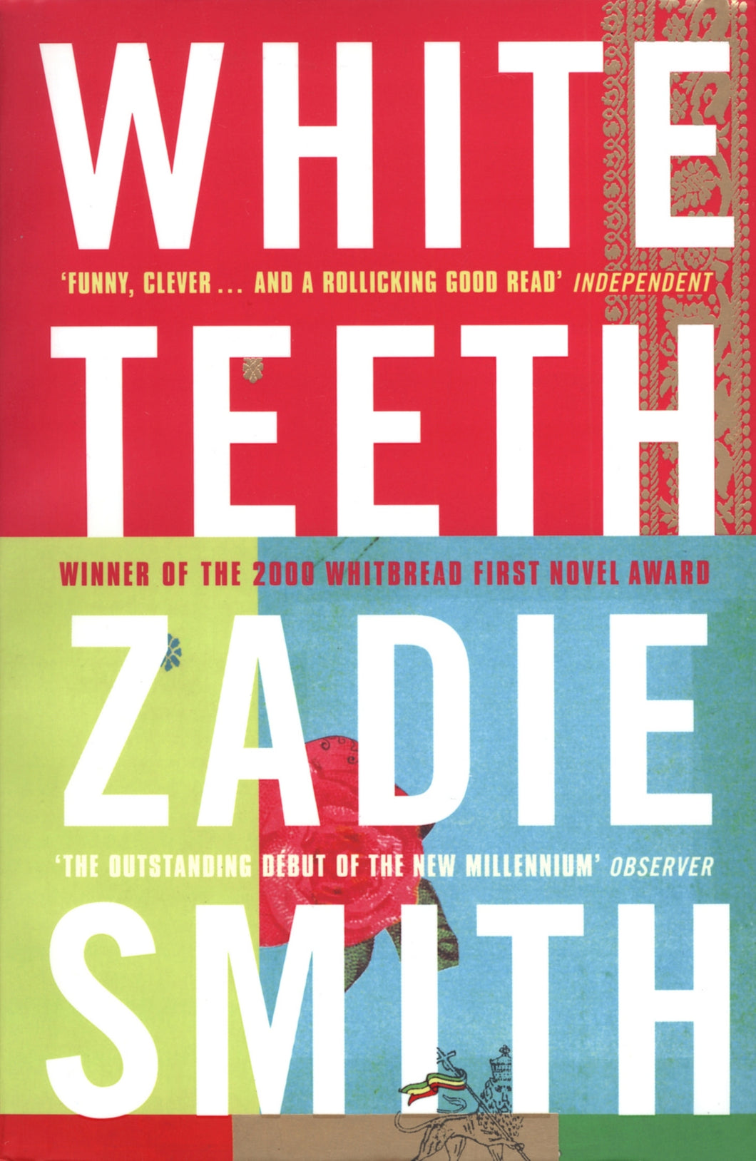 White Teeth by Zadie Smith: stock image of front cover.