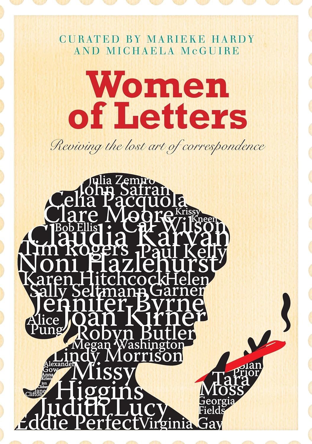 Women of Letters (edited) by Marieke Hardy, & Michaela McGuire: stock image of front cover.