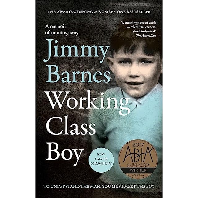 Working Class Boy by Jimmy Barnes: stock image of front cover.