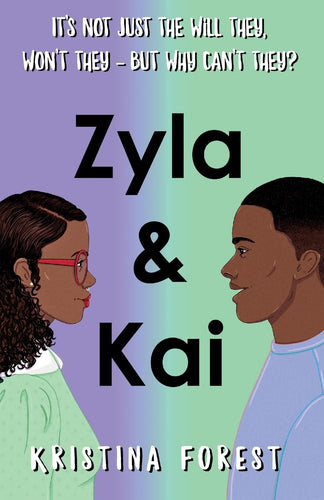 Zyla & Kai by Kristina Forest: stock image of front cover.