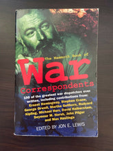 Load image into Gallery viewer, The Mammoth Book of War Correspondents by Jon E. Lewis (Paperback, 2001)
