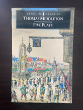 Load image into Gallery viewer, Five Plays by Thomas Middleton (Paperback, 1988)
