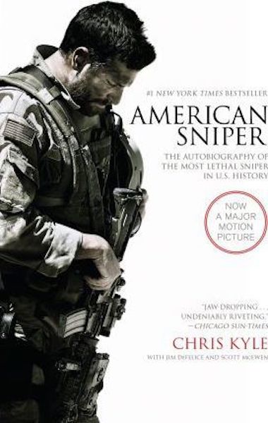 American Sniper by Chris Kyle: stock image of front cover.