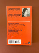 Load image into Gallery viewer, Be Like the Fox by Erica Benner: photo of the back cover which shows minor scuff marks along the edges, and above the book&#39;s barcode.
