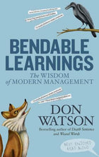 Load image into Gallery viewer, Bendable Learnings by Don Watson: stock image of front cover.

