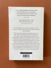 Load image into Gallery viewer, Boy Erased by Garrard Conley: photo of the back cover which shows minor creasing running down the right side of the cover, parallel to the spine. There is also creasing on the top-left corner.
