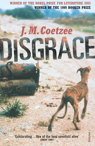 Disgrace by J. M. Coetzee: stock image of front cover.