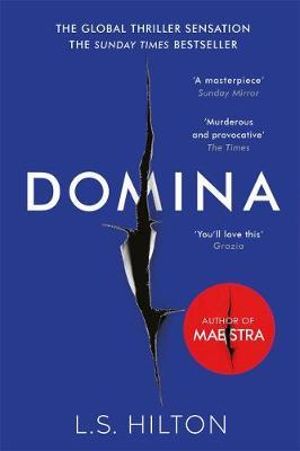 Domina by L. S. Hilton: stock image of front cover.