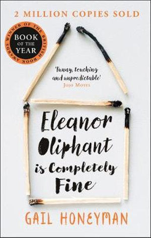 Eleanor Oliphant is Completely Fine by Gail Honeyman book: stock image of front cover.