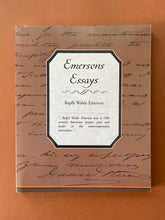 Load image into Gallery viewer, Emersons Essays by Ralph Waldo Emerson: photo of the front cover.
