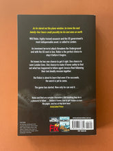 Load image into Gallery viewer, End Game by David Baldacci: photo of the back cover which shows very minor (barely visible) scuff marks along the edges.
