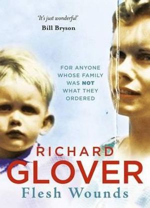 Flesh Wounds by Richard Glover: stock image of front cover.