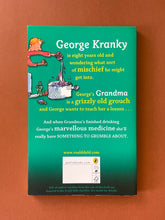 Load image into Gallery viewer, George&#39;s Marvellous Medicine by Roald Dahl: photo of the back cover which shows very minor scuff marks along the edges.

