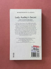 Load image into Gallery viewer, Lady Audley&#39;s Secret by Mary Elizabeth Braddon: photo of the back cover which shows very minor scuff marks, creasing and scratches.
