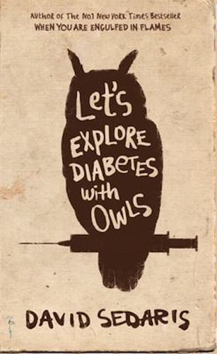 Let's Explore Diabetes With Owls by David Sedaris: stock image of front cover.