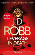 Load image into Gallery viewer, Leverage in Death by J. D. Robb: stock image of front cover.
