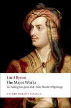 Load image into Gallery viewer, Lord Byron-The Major Works by Lord Byron: stock image of front cover.
