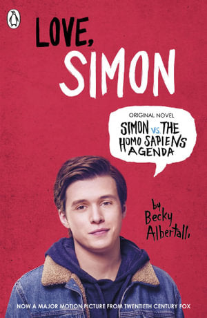 Love, Simon by Becky Albertalli: stock image of front cover.