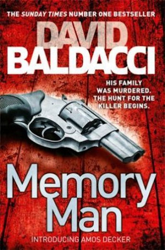 Memory Man by David Baldacci: stock image of front cover.
