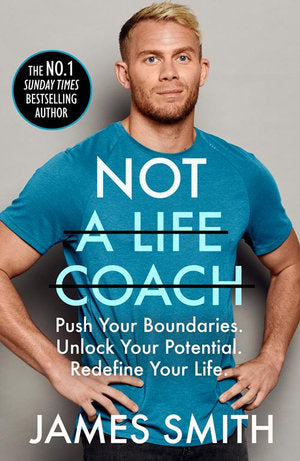 Not a Life Coach by James Smith: stock image of front cover.