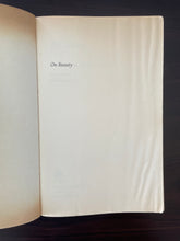 Load image into Gallery viewer, On Beauty by Zadie Smith book: photo of water damage on the first page.
