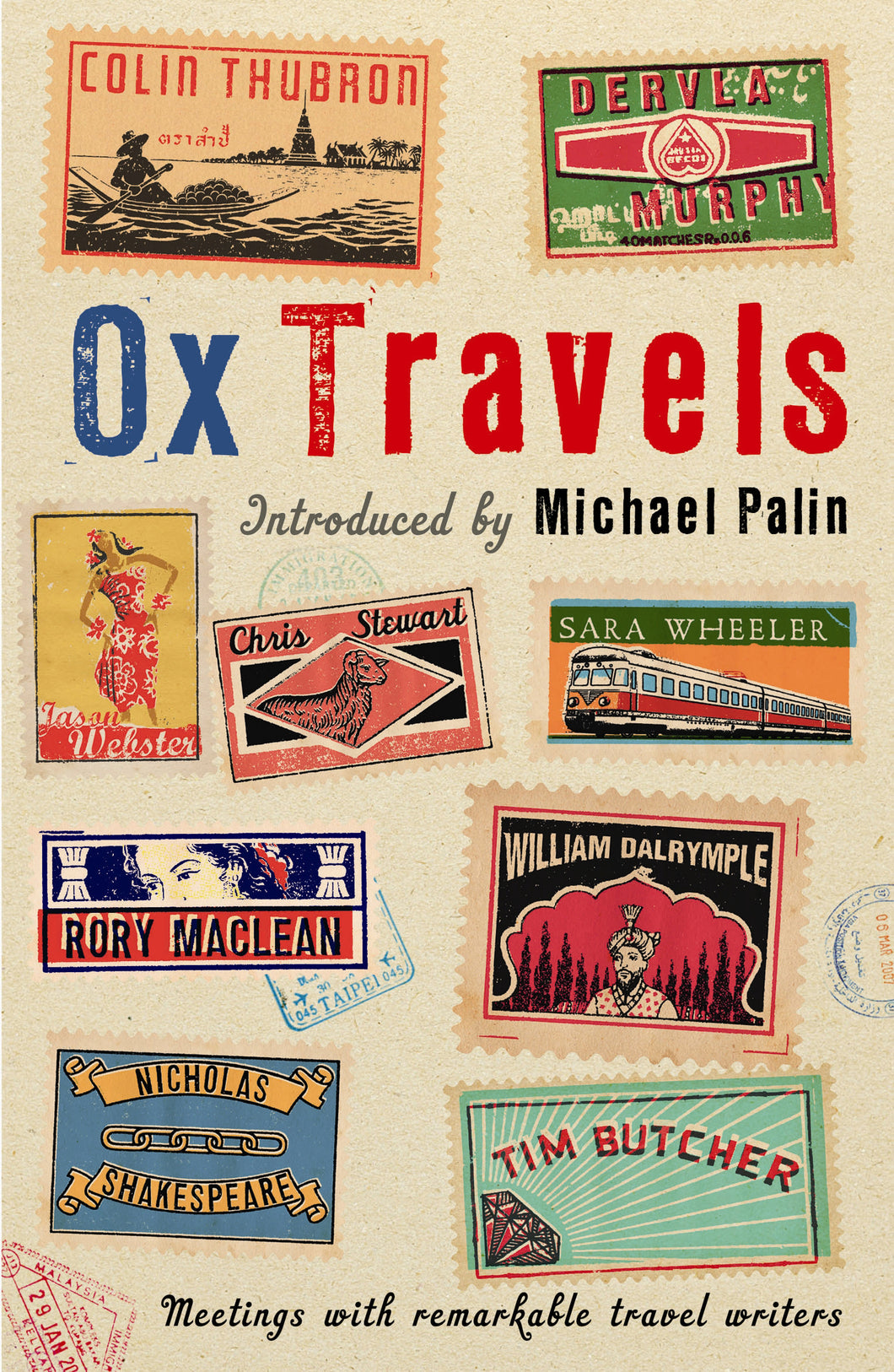 Ox Travels by Mark Ellingham: stock image of front cover.