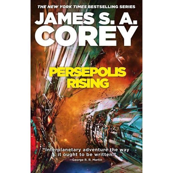 Persepolis Rising by James S. A. Corey: stock image of front cover.