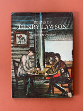 Load image into Gallery viewer, Poems of Henry Lawson Volume 2: photo of the front cover which shows minor scuff marks along the edges.
