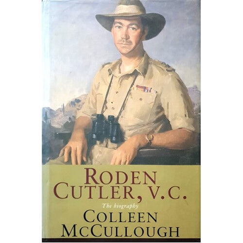 Roden Cutler, VC by Colleen McCullough: stock image of front cover.