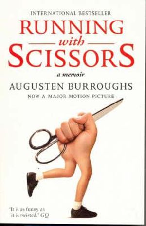 Running with Scissors by Augusten Burroughs: stock image of front cover.