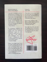 Load image into Gallery viewer, Silence Once Begun by Jesse Ball book: photo of back cover. There are very minor scuff marks along the edges of the dust jacket.
