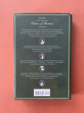 Load image into Gallery viewer, Sisters of Fortune by Jehanne Wake: photo of the back cover which shows very minor scuff marks along the edges of the dust jacket.
