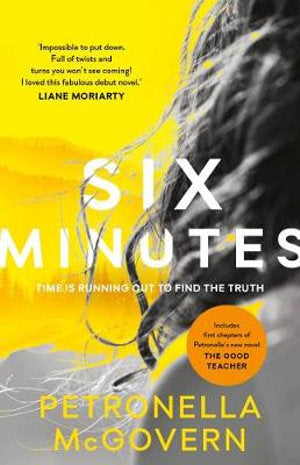 Six Minutes by Petronella McGovern: stock image of front cover.