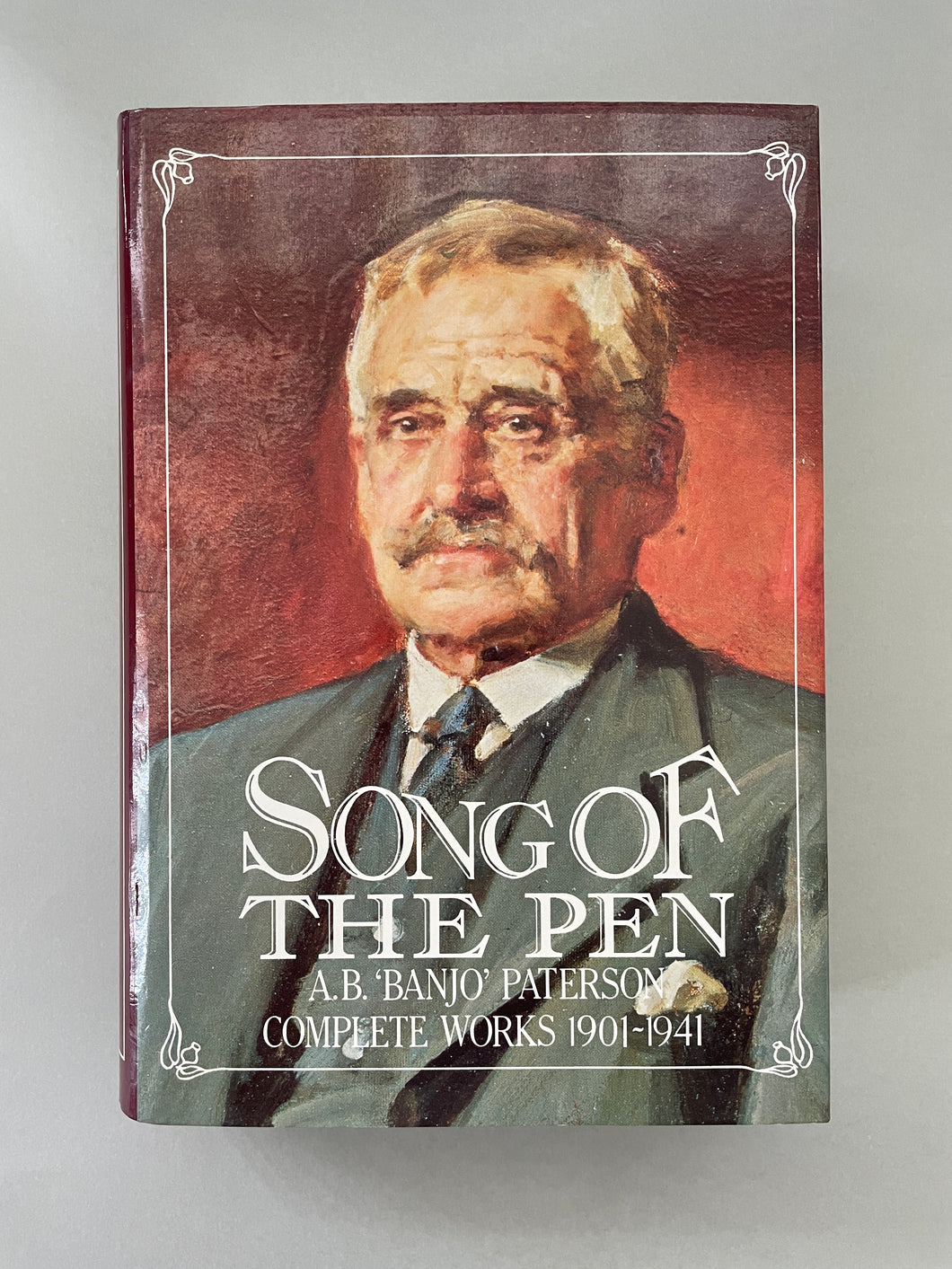 Song of the Pen by Banjo Paterson: photo of the front cover which shows very minor scuff marks along the edges.