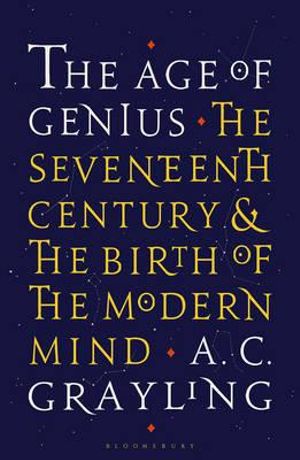 The Age of Genius by A. C. Grayling: stock image of front cover.
