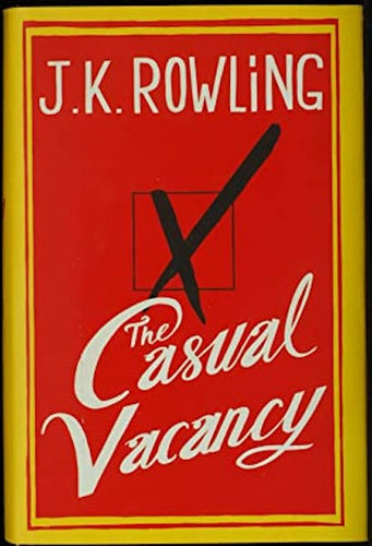 The Casual Vacancy by J. K. Rowling (First Edition: stock image of front cover.