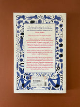 Load image into Gallery viewer, The Course of Love by Alain de Botton: photo of the back cover which shows very minor scuff marks along the edges.
