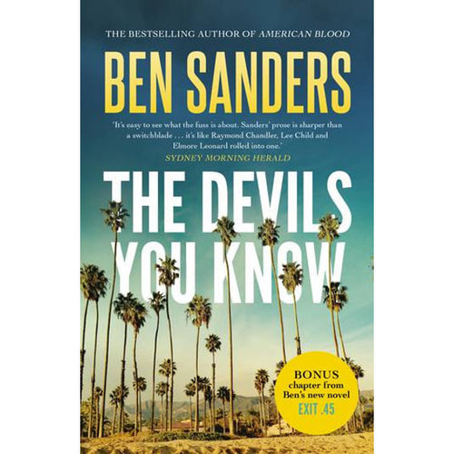 The Devils You Know by Ben Sanders: stock image of front cover.