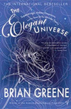 Load image into Gallery viewer, The Elegant Universe by Brian Greene book: stock image of front cover.
