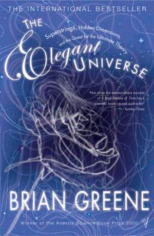 The Elegant Universe by Brian Greene book: stock image of front cover.