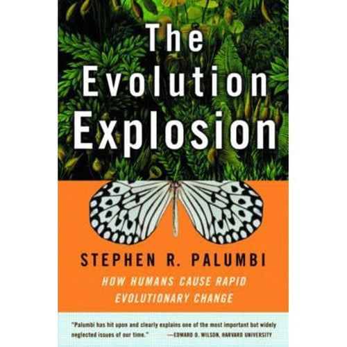 The Evolution Explosion by Stephen R. Paulumbi: stock image of front cover.