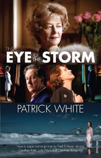 The Eye of the Storm by Patrick White: stock mage of front cover.