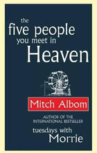 Load image into Gallery viewer, The Five People You Meet in Heaven by Mitch Albom: stock image of front cover.
