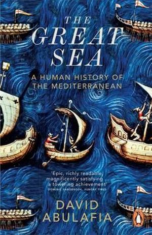 The Great Sea by David Abulafia book: stock image of front cover.