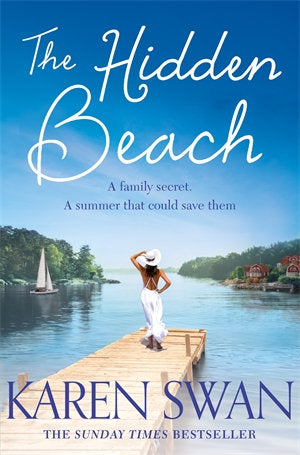 The Hidden Beach by Karen Swan: stock image of front cover.