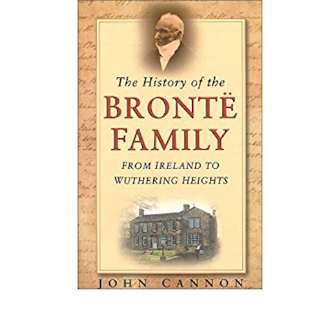 The History of the Bronte Family by John Cannon: stock image of front cover.