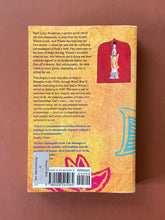 Load image into Gallery viewer, The Kitchen God&#39;s Wife by Amy Tan: photo of the back cover which shows  scuff marks along the edges, and obvious creasing.
