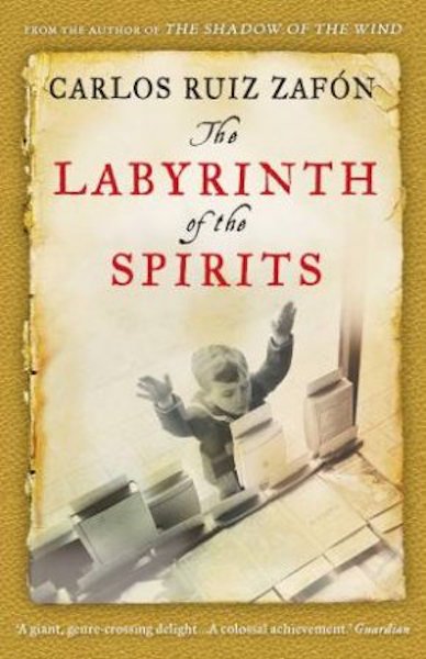 The Labyrinth of the Spirits by Carlos Ruiz Zafon: stock image of front cover.