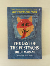 Load image into Gallery viewer, The Last of the Vostyachs by Diego Marani: photo of the front cover which shows some creasing, parallel to the spine.

