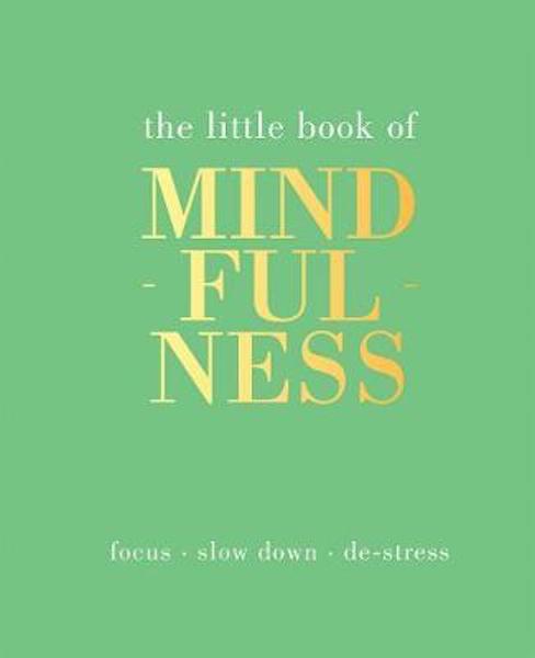 The Little Book of Mindfulness by Tiddy Rowan: stock image of front cover.